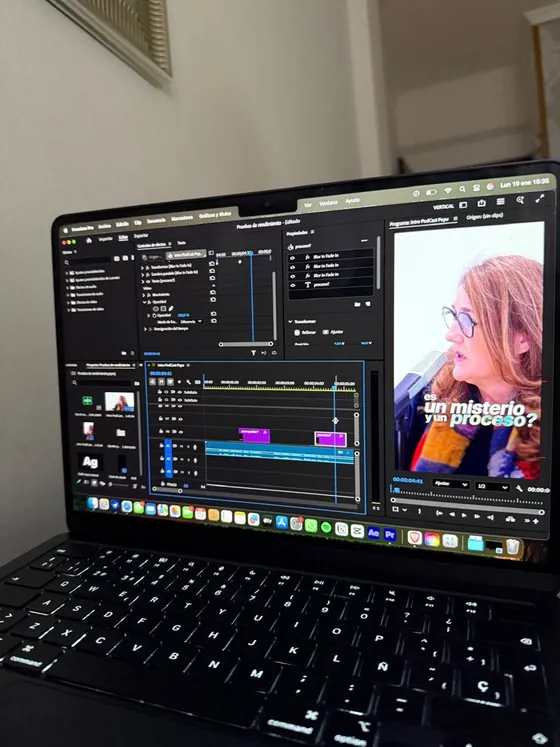 Edición de vídeo en Premiere Pro